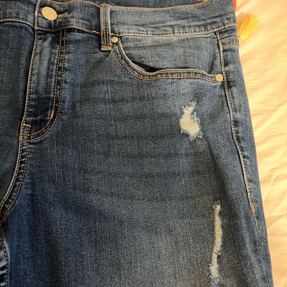 Level 99 ankle pants with stars appliqué - Picture 2 of 7